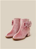 MONSOON Velvet Heeled Boots 2
