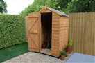 Forest Garden Overlap Windowless Apex Shed - 4x3