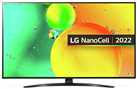 LG 50 Inch 50NANO766QA Smart 4K UHD HDR NanoCell Freeview TV