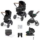 Ickle Bubba Cosmo i-Size & Isofix Travel System - Black