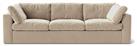 Swoon Seattle Velvet 3 Seater Sofa - Taupe
