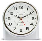 Acctim Centrale Analogue Alarm Clock - Silver