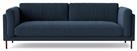 Swoon Munich Fabric 3 Seater Sofa - Indigo Blue