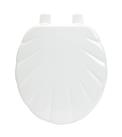 Argos Home Shell Moulded Wood Toilet Seat - White