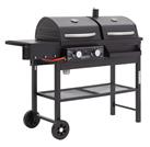 Argos Home 2 Burner Gas And Charcoal BBQ