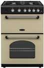 Rangemaster 128070 60cm Double Oven Gas Cooker - Cream