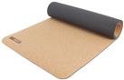 Pro Fitness 5mm Cork & TPE Yoga Exercise Mat & Carry Strap