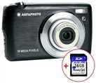 AGFAPHOTO DC8200 18MP 8x Zoom Compact Digital Camera - Black