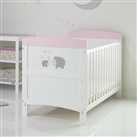 Obaby Hedgehog Cot Bed with Fibre Mattress - Pink