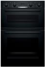 Bosch MBS533BB0B 60cm Built In Double Electric Oven - Black