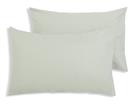 Habitat Polycotton Standard Pillowcase Pair - Sage Green