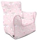 rucomfy Kids Unicorn Castle Bean Bag Chair