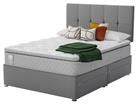 Sealy Abbot Pillowtop Kingsize 4 Drawer Divan Bed - Grey