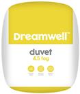 Dreamwell Light Weight 4.5 Tog Duvet - Single