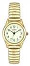 Limit Ladies Glow Dial Gold Plated Expander Watch
