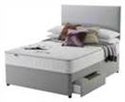 Silentnight Comfort Kingsize 2 Drawer Divan Bed - Grey