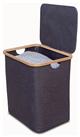Addis Single Bamboo Laundry Container - Grey