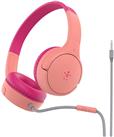 Belkin SoundForm Mini Kids Wired On-Ear Headphones - Pink