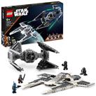 LEGO Star Wars Mandalorian Fighter vs TIE Interceptor 75348