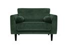 Habitat Jacob Fabric Cuddle Chair - Emerald Green