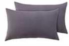 Silentnight Supersoft Standard Pillowcase Pair - Charcoal