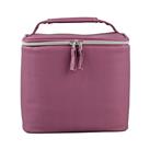 Home Burgundy Faux Leather Lunch Bag