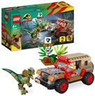 LEGO Jurassic Park Dilophosaurus Ambush Dinosaur Toys 76958