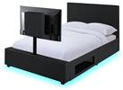 XR Living Ava Double TV Bed Frame - Black