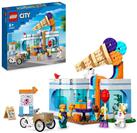LEGO City Ice-Cream Shop Set with Toy Cart Bike 60363