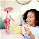Barbie Doll with Swimsuit and Beach-Themed Accessories -30cm