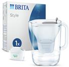 BRITA Style Water Filter Jug Grey 2.4L