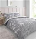 Catherine Lansfield Meadowsweet Grey Bedding Set - King size