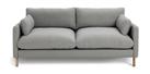 Habitat Paola Fabric 3 Seater Sofa - Grey