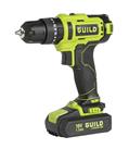 Guild 18V Cordless Impact Drill with 100 Accessories 2x2.0AH