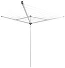 Brabantia Essential 30m 3 Arm Rotary Airer with Ground Tube