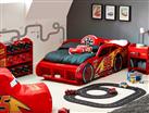 Disney Lightning McQueen Car Toddler Bed Frame - Red