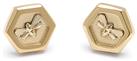 Olivia Burton Gold Plated Bee and Honeycomb Stud Earrings