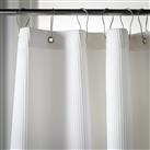 Argos Home Waffle Shower Curtain - White