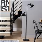 Argos Home Spun Adjustable Multihead Floor Lamp - Black