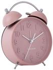 Karlsson Iconic Analogue Alarm Clock - Faded Pink