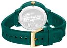 Lacoste ladies 12:12 Multifunction Green Silicone Watch