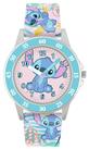 Disney Lilo and Stitch Blue Printed Time Teacher Strap Watch