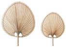 Bloomingville Palm Leaf Wall Dcor - Set of 2 - Natural