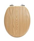 Argos Home Moulded Wood Toilet Seat - Natural