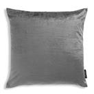 Habitat Textured Velvet Cushion Cover - Grey - 43X43cm