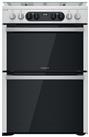 Hotpoint HDM67G8C2CX/UK 60cm Dual Fuel Cooker - S/Steel