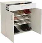 Argos Home Venetia Shoe Storage Cabinet - White