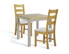 Argos Home Ashwell Oak Dining Table & 2 Oak Chairs