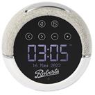 Roberts Zen Plus Dab+ Digital Alarm Clock Radio - White
