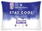 Slumberdown Stay Cool Medium Support Pillow - 2 Pack